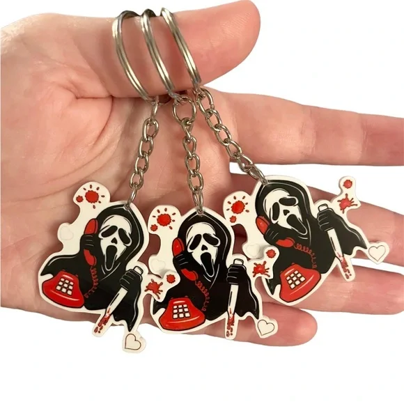 Ghostface “Scream” Keychains - Picture 2 of 3